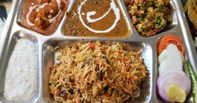 Traditionelles indisches Essen